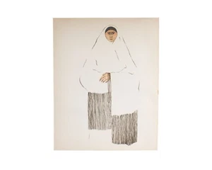 R.C. Gorman Signed “Taos Pueblo Woman” Limited Edition Lithograph - Picture 1 of 9