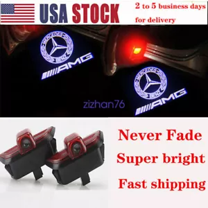 NEW LED Door HD Laser Projector Light For Mercedes-Benz C Class W204 2008-2014 - Picture 1 of 9