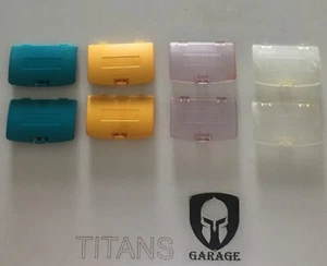 Original FABRICANTE DE EQUIPOS ORIGINALES Nintendo Gameboy Color Auténtico Cubierta de Batería Trasera Puerta - Imagen 1 de 14