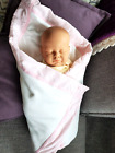 Berjusa Newborn Sleeping Doll w/Heartbeat, 21", With Clothing, 1984