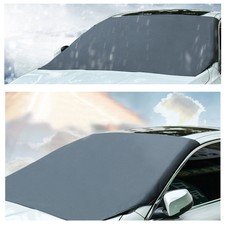 Magnetic Windshield Cover 63/" x 37/" with Storage Pouch A7-4