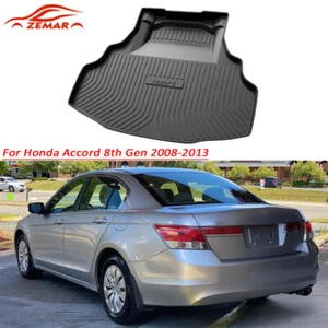 Alfombrilla antideslizante de goma del maletero trasero para Honda Accord 8a generación 08-13 - Imagen 1 de 6