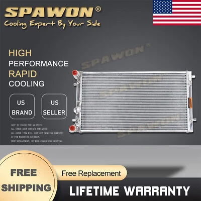SPAWON Aluminum Radiator For Volkswagen Beetle Sport Turbo GL SE GLX 1998-2011 - Image 1 of 4