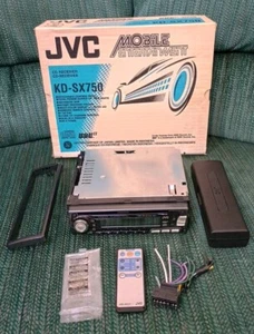 JVC KD-SX750 AM/FM CD Changer Control Player Remote Control Car Stereo Radio - Picture 1 of 11