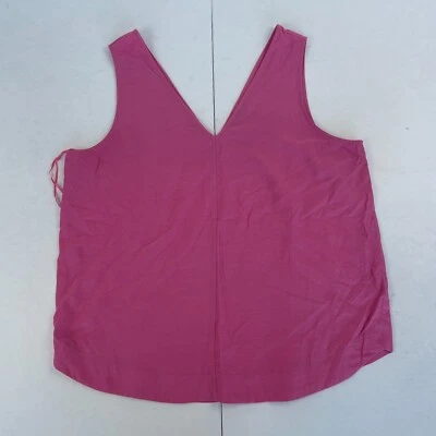 M&S女式16粉色上衣无袖 — 第 1/4 张图片
