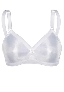 Sassa Damen BH ohne Bügel  Unterwäsche weiss Gr. 85 (Cup-D) - Bild 1 von 2