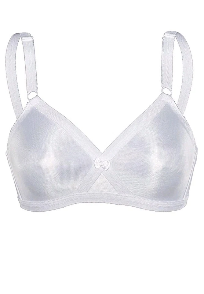 Sassa Damen BH ohne Bügel  Unterwäsche weiss Gr. 85 (Cup-D) - Bild 1 von 2