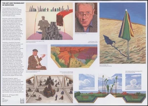 David Hockney Ephemera: Gallery handout for Hockney - Bild 1 von 1