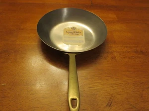 Paul Revere Ware Solid Copper Pot 8.5" Sauté Skillet Round Edges Fry Pan Vintage - Picture 1 of 10