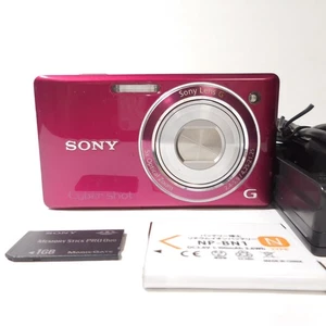 Sony Cyber-shot DSC-W380 Pink Kamera mit Memory Stick Akku Ladegerät Japanisch - Bild 1 von 24
