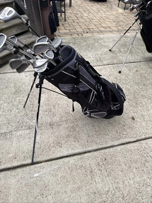 Juego completo de palos de golf para hombre hierros bolsa de conductor cobra bolsa de putter fresada bolas Foto 1 de 4