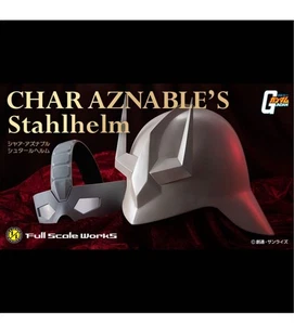 FULL SCALE WORKS Display Gundam 1/1 Char Aznable Stahlhelm Figure Megahouse New - Foto 1 di 2