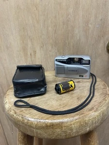 Olympus Trip XB40 AF 35mm Quartz Date Point & Shoot Film Camera w/Case Read See! - Picture 1 of 24