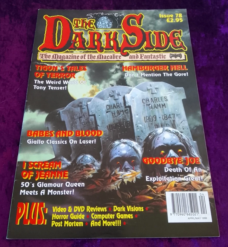 The Dark Side Magazine Issue 78 - April/May 1999 - Image 1 of 1