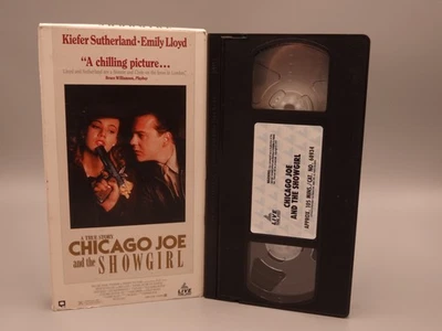 Chicago Joe and the Showgirl VHS 1990 True Crime War Drama Film Foto 1 de 4