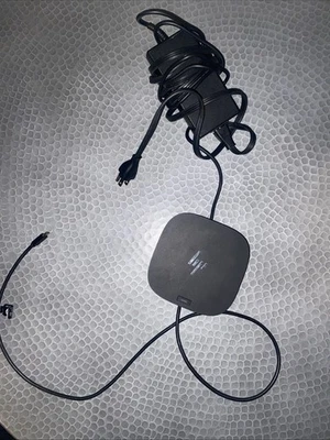 Док-станция HP G5 USB-C - черная (5TW10UT#ABA) - Изображение 1 из 4