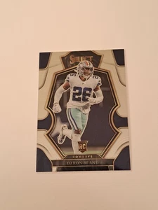 DARON BLAND 2022 Panini Select #130 Rookie Premier Level In Toploader - Picture 1 of 3