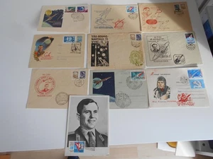 Vostok 1-6  10 Belege Sonderstempel Space - Bild 1 von 1
