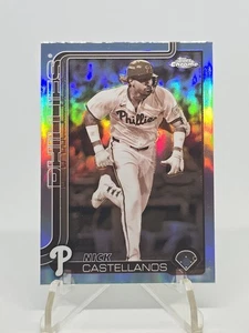 2025 Topps Chrome Sepia Refractor Nick Castellanos #226 Philadelphia Phillies - Picture 1 of 2