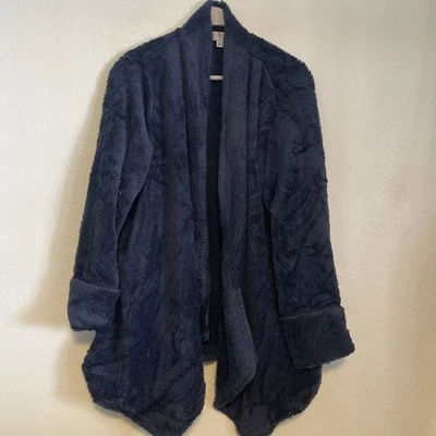 Suéter OSO Casuals Mujer Frente Abierto Manga Larga Azul NUEVO Foto 1 de 4