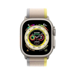 Apple Watch Ultra 2022 49mm GPS + komórka tytanowa szara pętla szlakowa - bardzo dobry - Zdjęcie 1 z 10