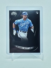 2022 TOPPS Chrome Black Bobby Witt Jr. ROOKIE Card #51