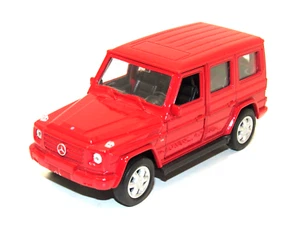 Welly 1:34 Mercedes Benz G Wagon Clase G V8 Rojo Diecast Modelo En Caja Original - Imagen 1 de 7