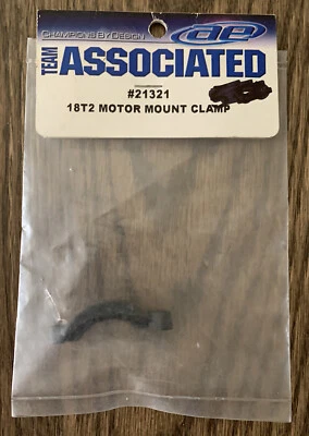 Team Associated RC18 RC18B2 RC18T2 SC18 Motor Mount Clamp No.21321 - Image 1 of 4