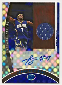 Topps Bowman Elevation 2006 #ELAR-JO Jermauine O'Neal (reliquia automática) 13/19 Pacers - Imagen 1 de 2