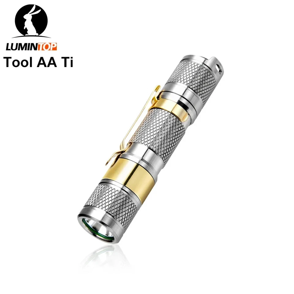 Linterna LED LUMINTOP Titanium Tool AA 2.0, 650 Lúmenes, Batería 14500 Incluida Foto 1 de 3