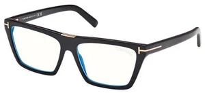 Tom Ford Black Eyeglasses FT5912-B 001 57mm - Picture 1 of 4
