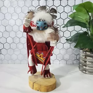 Native American Kachina Morning Singer Doll Signed by Artist G Long 11" Tall - Picture 1 of 21