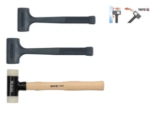 Gummihammer Gummisoftgriff Schonhammer Hammer Rückschlagsfrei Nylon Yato Auswahl - Bild 1 von 6