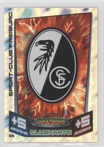 2013-14 Topps Match Attax Bundesliga Clubkarte SC Freiburg #109