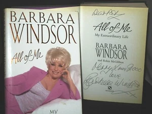 * Signed Copy * Barbara Windsor All of Me First Edition 2000 - Foto 1 di 4