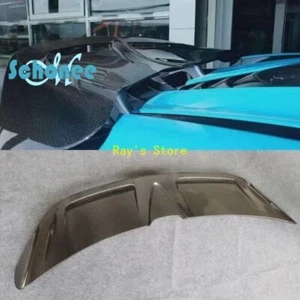 Real Carbon Fiber Rear Trunk Spoiler Wing For McLaren 720S 2-Door MSY Style - Picture 1 of 10