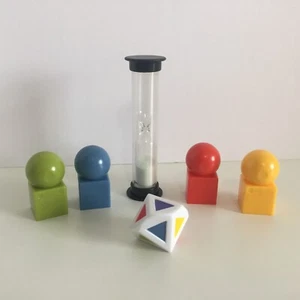 Cranium Game Replacement Timer Tokens 10 Sided Dice Figures Parts Pieces 2004 - Picture 1 of 2