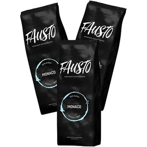 3x 1kg Caffé Fausto Espresso Monaco Bohne 3kg Kaffeebohnen Kaffee Bohnen Paket - Bild 1 von 1