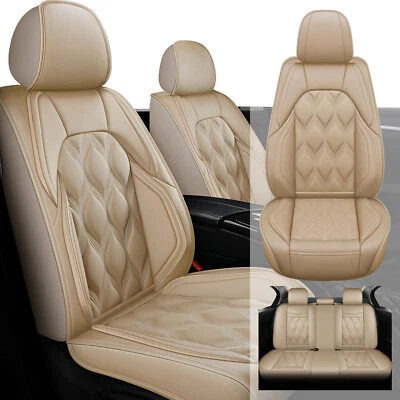Car 5-Seat Cover Faux Leather Protector Full Set For Suzuki Kizashi 2010-2013 - Imagem 1 de 4