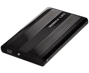 1000GB 1 TB 2,5" Seagate externe Festplatte SATA 2 USB 2.0 Gehäuse schwarz - Bild 1 von 1