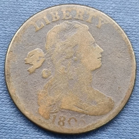 1805 Draped Bust Large Cent 1c Better Grade #56148 Cover