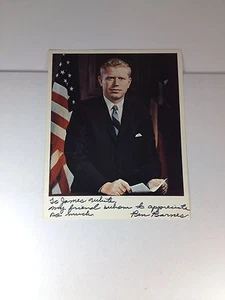 Benny Barnes Presidente de la Cámara de Representantes de Texas, Foto inscrita - Imagen 1 de 3