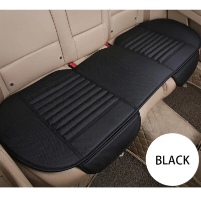 Rear Back Car Seat Cover Protector PU Leather Pad Mat Accessories Chair Cushion - Image 1 of 4