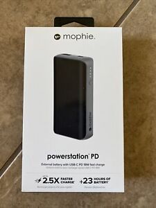 Mophie Power Station PD 6700 mAh Portable Charger Battery 18W 2.5x Fast Charge🔥