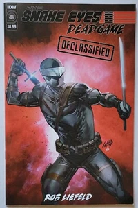 GI JOE SNAKE EYES: DEADGAME DECLASSIFIED #1 ROB LIEFELD IDW 2021 ONE-SHOT - Picture 1 of 1