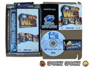 World League Soccer 98 Sega Saturn - UK PAL GC - High Quality Packing - Tracked - Picture 1 of 9