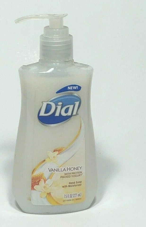 NUEVO Jabón líquido de manos Dial miel de vainilla con crema hidratante 7,5 oz ENVÍO GRATUITO Foto 1 de 1