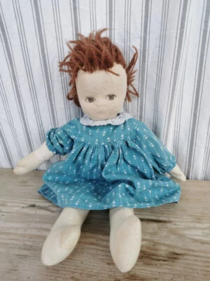 Stoffpuppe Waldorf Art * ca 31 cm Schlenkerpuppe *Waldorfpuppe * - Bild 1 von 4