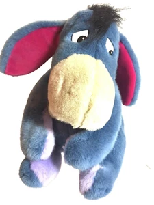 Disney Eeyore Plush, sitting 10" high, With Detachable Tail, Disney Company - Picture 1 of 10