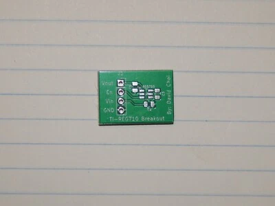 TI REG710 Breakout/Eval board. Buck-Boost 3/10 pcs - Image 1 of 4